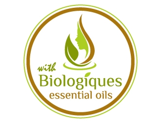 With organic essential oils - Avec des  huiles essentielles  certifiées  biologiques logo design by jaize