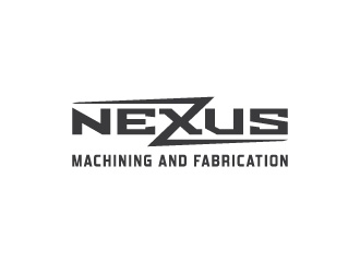 Nexus Machining and Fabrication  logo design by ikdesign