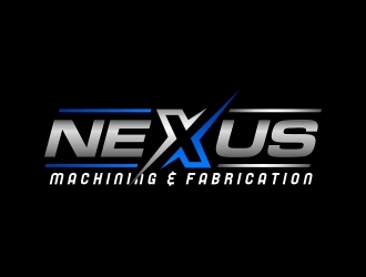 Nexus Machining and Fabrication  logo design by mykrograma