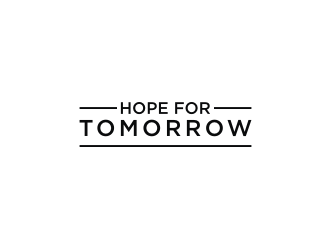 hope for tomorrow  logo design by mbamboex