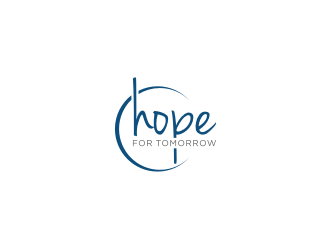 hope for tomorrow  logo design by blessings