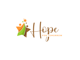hope for tomorrow  logo design by senandung