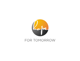 hope for tomorrow  logo design by vostre