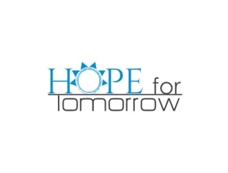 hope for tomorrow  logo design by mindstree