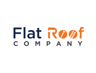   Flat  Roof company  logo design by ammad