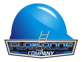   Flat  Roof company  logo design by rizuki