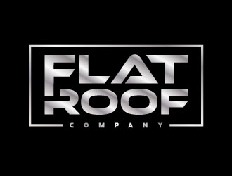   Flat  Roof company  logo design by defeale