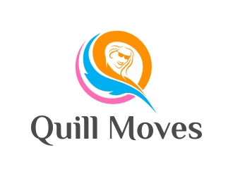 Quill Moves logo design by alfais