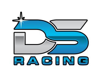 DS RACING logo design by BlessedArt