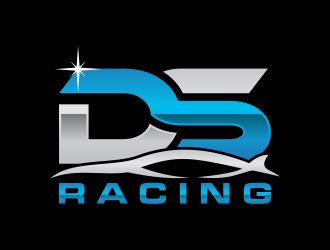 DS RACING logo design by BlessedArt