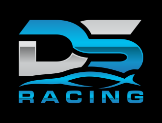 DS RACING logo design by BlessedArt