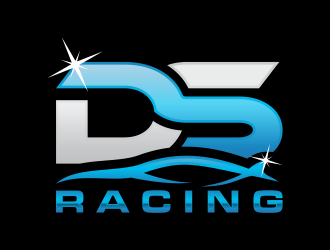 DS RACING logo design by BlessedArt