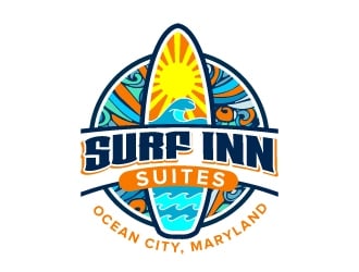 Surf Inn Suites logo design by jaize