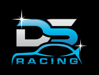 DS RACING logo design by BlessedArt