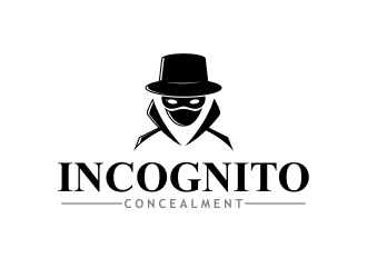 Incognito Concealment logo design by mykrograma