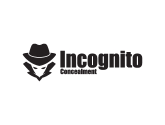 Incognito Concealment logo design by wongndeso