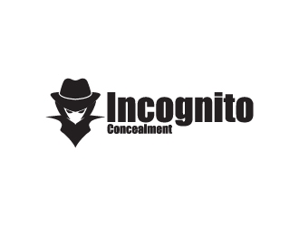 Incognito Concealment logo design by wongndeso