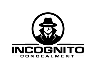 Incognito Concealment logo design by DreamLogoDesign