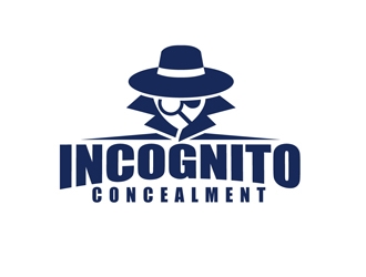 Incognito Concealment logo design by DreamLogoDesign