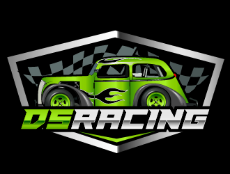 DS RACING logo design by THOR_