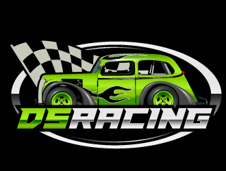 DS RACING logo design by THOR_