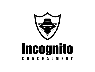 Incognito Concealment logo design by graphicstar