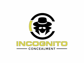 Incognito Concealment logo design by mutafailan