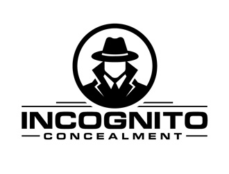 Incognito Concealment logo design by DreamLogoDesign