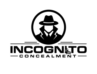 Incognito Concealment logo design by DreamLogoDesign