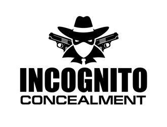 Incognito Concealment logo design by DreamLogoDesign