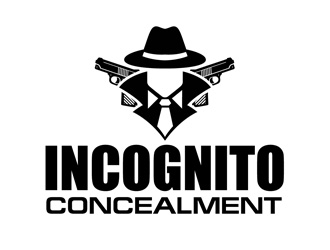 Incognito Concealment logo design by DreamLogoDesign