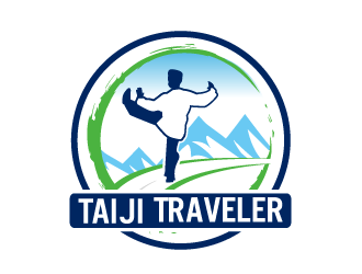 Taiji Traveler logo design by bluespix