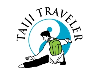 Taiji Traveler logo design by Mirza