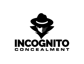 Incognito Concealment logo design by pencilhand