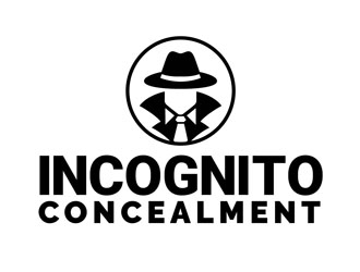 Incognito Concealment logo design by DreamLogoDesign