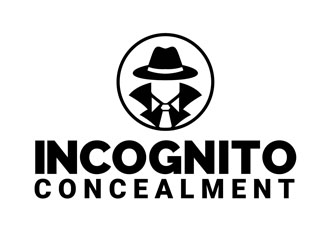 Incognito Concealment logo design by DreamLogoDesign