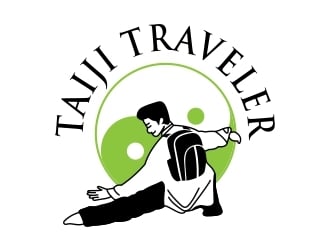 Taiji Traveler logo design by Mirza