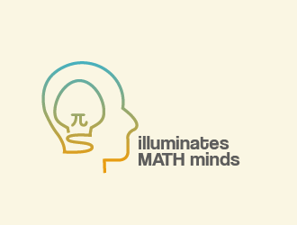 illuminate MATH minds logo design by czars