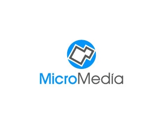 MicroMedia logo design by Gaze