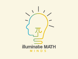 illuminate MATH minds logo design by czars