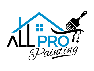 All Pro Painting logo design - 48hourslogo.com