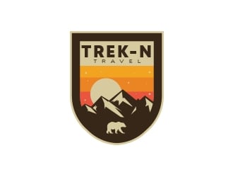 Trek-n-Travel logo design by heba