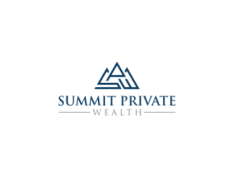 Summit Private Wealth logo design by ArRizqu