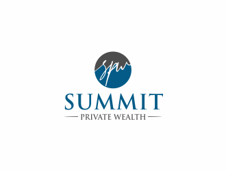 Summit Private Wealth logo design by afra_art