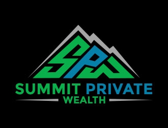 Summit Private Wealth logo design by Benok