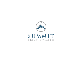 Summit Private Wealth logo design by kaylee