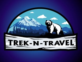 Trek-n-Travel logo design by logoviral