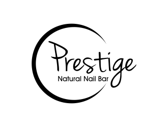 Prestige Natural Nail Bar logo design by BlessedArt