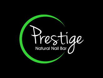 Prestige Natural Nail Bar logo design by BlessedArt