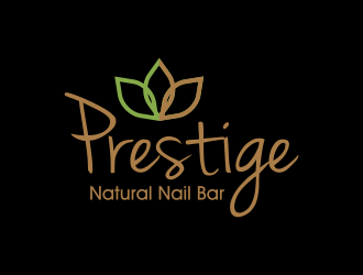 Prestige Natural Nail Bar logo design by BlessedArt